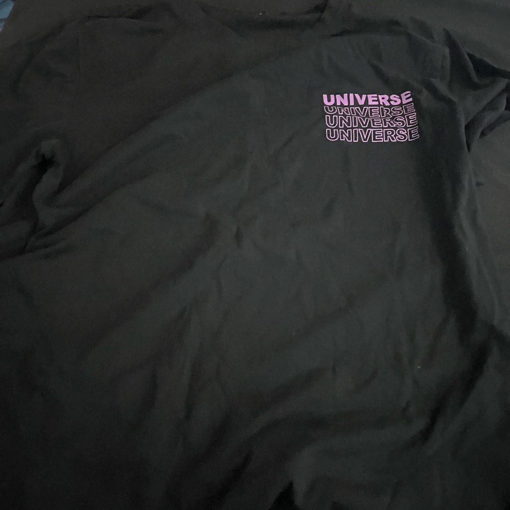Black Universe Graphic Men's Shirt